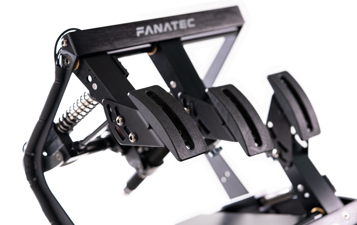 Fanatec Clubsport Pedals V3 Inverted front view